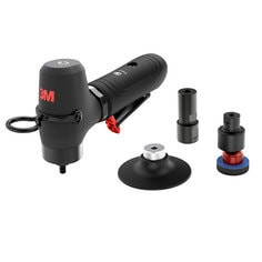 3M Finesse-it Pneumatic Buffer Tool Kit, plus 1-1/4" (32mm) Random Orbital sander attachment, 65995, 3" (76 mm), 1 per case