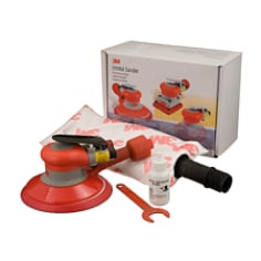 3M Self-Generated Vacuum Random Orbital Sander, 20208, 6", 5/16" Orbit, 1 per case
