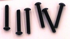 3M Screw - Socket Button Head Cap 30612, M4 x 25 mm