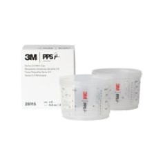 3M PPS Series 2.0 Cup 26115, Mini (6.8 fl oz, 200 mL), 2 Cups per carton, 4 Cartons per case