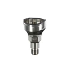 3M PPS Series 2.0 Adapter, 26118, Type S26, 11 mm Male, 1.0 mm Thread, 4 per case