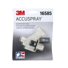3M Accuspray Atomizing Head, 16585, Clear, 1.8 mm, 10 per case