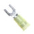 7100163707 3M Nylon Insulated with Insulation Grip Block Fork Terminal BS-33-10-NB, suitable for use in a terminal block