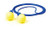 3M™ E-A-R™ Push-Ins™ Earplugs 318-1003, Corded, Poly Bag, 2000 Pair/Case