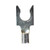 3M™ Scotchlok™ Locking Fork Non-Insulated, 50/bottle, M10-14FLX, spring-like tongue firmly fits around the stud, 500/Case
