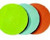 3M™ Trizact™ PSA Film Disc 268XA, A35 3MIL, Green, 3 in x NH, Die 300V
