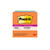 Post-it® Super Sticky Notes 675-4SSUC, 4 in x 4 in (101 mm x 101 mm), Energy Boost Collection, Lined, 4 Pads/Pk