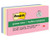 Post-it® Greener Notes 655-RP-A, 3 in x 5 in (76 mm x 127 mm) Helsinki Colors