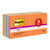 Post-it® Super Sticky Notes 654-1260-SSAU, 3 in x 3 in (76 mm x 76 mm) Energy Boost