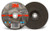 3M™ Cut & Grind Wheel, 06460, Type 27, 4 in x 1/8 in x 3/8 in, 10/Pac,
20 ea/Case