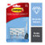 Command™ Small Clear Wire Hooks with Clear Strips 17067CLR-ES, 3 Small Wire Hooks, 4 Clear Strips