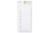 Post-it® List Notes NTD8-36-1, 2.9 in x 5.7 in (73 mm x 144 mm)
