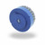 JAZ CON1013 4" Abrasive Nylon Disc, 320 Grit (Blue), 1" Trim Length, 5/8"-11, Display Package