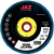 JAZ 53821 JAZ PRO Type 29 Standard Density Flap Disc, 4-1/2" x 7/8" A.H., 60 Grit Zirconia, Bulk Package