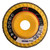 JAZ 55731 Type 27 Standard Density Trimmable Backing Flap Disc 4-1/2" x 7/8" A.H., 80 Grit Wicked Zirconia, Bulk Package