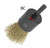 JAZ 14290 3/4" Crimped Wire End Brush, .012" Brass, 1/4" Shank, Bulk Package