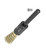 JAZ 18100 1/2" Crimped Wire End Brush, .012" Steel, 1" Trim Length, 1/4" Shank, Bulk Package