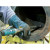Dynabrade 53523 Polisher (Triple Extension) 1 hp, Straight-Line, 3,400 RPM, Rear Exhaust, 1/2"-20 Spindle Thread