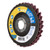 Norton 77696097540 4-1/2 x 7/8 In. Bear-Tex Vortex Rapid Prep Non-Woven Fiberglass Flat Flap Disc T27 M Grit AO