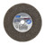 Norton 66261014929 3 x 1/2 x 3/8 In. Bear-Tex Rapid Blend NEX Clean Bond Non-Woven Wheel 8Den AO M Grit