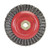 Norton 66252833490 5 x 0.020 x 5/8-11 x 7/8 x 3/16 In. BlueFire CS SB Twist Knot Wire Wheel Brush