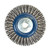 Norton 69936606278 4 x 0.020 x 5/8-11 x 7/8 x 3/16 In. BlueFire SS SB Twist Knot Wire Wheel Brush