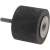 Merit 08834196927 2 x 1-1/2 x 1/4 In. Expanding Rubber Drum for Spiral Bands