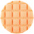 Farecla 66623391319 3-1/2 In. Farecla Orange Single-Sided CCS Foam Waffle Pad