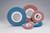Standard Abrasives Buff and Blend Flap Brush, 875014, Hard Density A/O Very Fine, 12" x 2" x 5", 180 Flaps, 2 per case