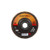 3M Cubitron II Flap Disc 967A, 80+, T27, 5" x 7/8", 10 per case