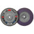 3M Flap Disc 769F, 80+, T29 Quick Change, 7" x 5/8"-11, 5 per case