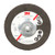 3M Flap Disc 577F, 40, T29 Quick Change, 4-1/2" x 5/8"-11, Giant, 10 per case
