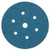3M Hookit Blue Abrasive Disc 36510, 36E, 6" (150 mm), Dust-Free, 50 Discs per carton, 4 Cartons per case