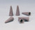 Standard Abrasives A/O Tapered Cone Point, 704972, D-40 180, 100 per case