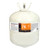 3M Foam Fast 74, Cylinder Spray Adhesive, Orange, Large Cylinder (Net Wt 28.8 lb), 1 Each per case