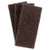 Brown Utility Pad 8541AS, AMSAN REN02108, 4-5/8" x 10", 10 per case, Private Label