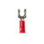 3M Scotchlok Locking Fork Vinyl"sulated, 100 per bottle, MV18-8FLX, spring-like tongue firmly fits around the stud, 500 per case