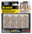 Scotch Round Felt Pads, SP802-NA, 1", Beige, 32 per pack