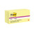 Post-it Super Sticky Notes 654-10SSCY,Canary Yellowk, 10 per packk, 3x3 (7.62 cm x 7.62 cm), 100% PEFC, SGSCH-PEFC-COC-110078