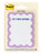 Post-it Mini List Notes W25-34-5, 73 mm x 96 mm, Purple-Blue, 75 sheet