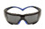 3M SecureFit Safety Glasses SF402SGAF-BLU-F, Blue/Gray, Gray Scotchgard Anti-fog Lens, Foam Gasket, 20 per case