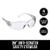3M Safety Eyewear 90953H4-DC, Clear, Clear Lens, Anti-Scratch, 10 per case