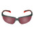 3M Solus 2000 Series, S2024AS-RED, Gray/Red Temples, Red Mirror Anti-Scratch lens, 20ea per case