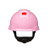 3M SecureFit Hard Hat H-713SFR-UV, Pink, 4-Point pressure Diffusion Ratchet Suspension, with Uvicator, 20 per case