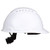 3M SecureFit Hard Hat H-701SFV-UV, White, Vented, 4-Point Pressure Diffusion Ratchet Suspension, with UVicator, 20 per case