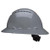 3M SecureFit Full Brim Hard Hat H-808SFV-UV, Grey, Vented, 4-Point Pressure Diffusion Ratchet Suspension with UVicator, 20ea per case