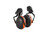 3M PELTOR Helmet Attached Earmuffs X4P5E-OR, Electrically"sulated, 10 per case