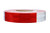 3M Diamond Grade Conspicuity Markings 983-326, Red/White, DOT, 1.5" x 12", 100 per packk