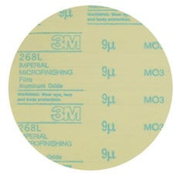 3M™ Hookit™ Microfinishing Film Disc 268L, 15 Mic 3MIL, Type D, 1 in x
NH, Die 100N