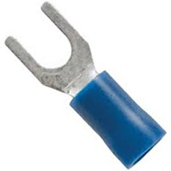7100163610 3M Nylon Insulated with Insulation Grip Block Fork Terminal BS-32-8-NB, suitable for use in a terminal block